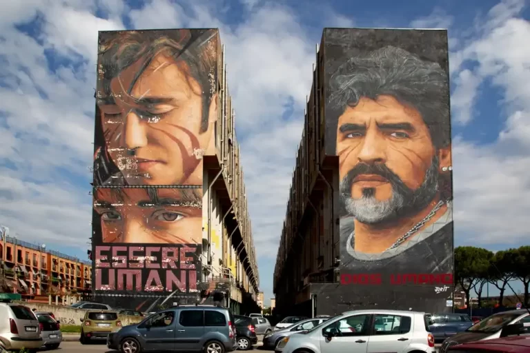 murales di maradona san giovanni a teduccio