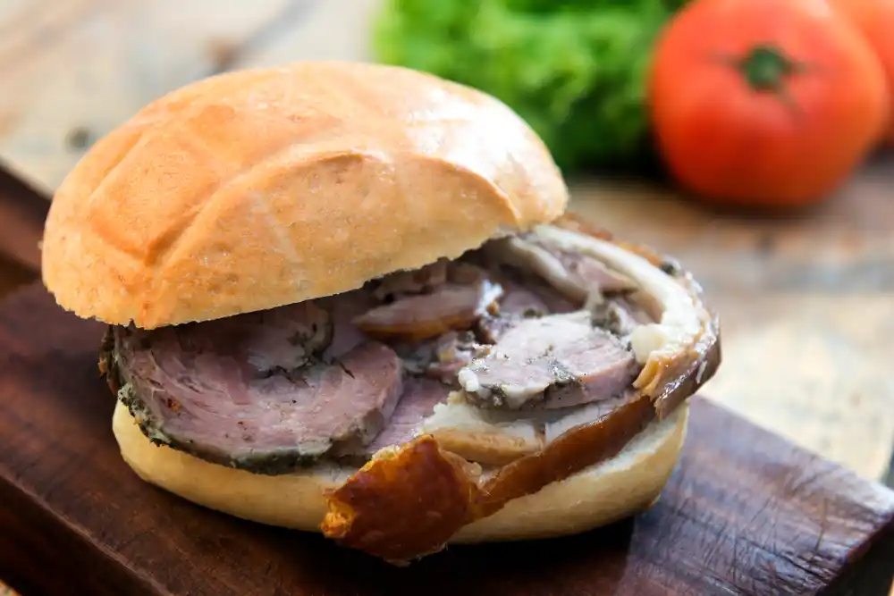 panino con la porchetta