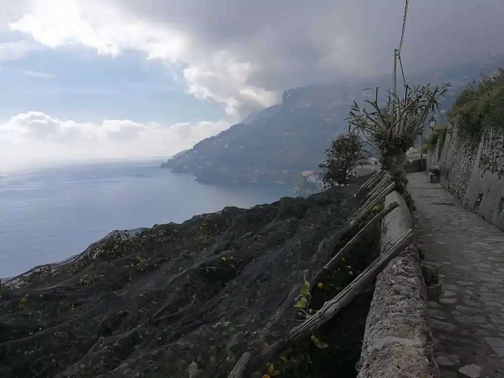 sentiero dei limoni a maiori