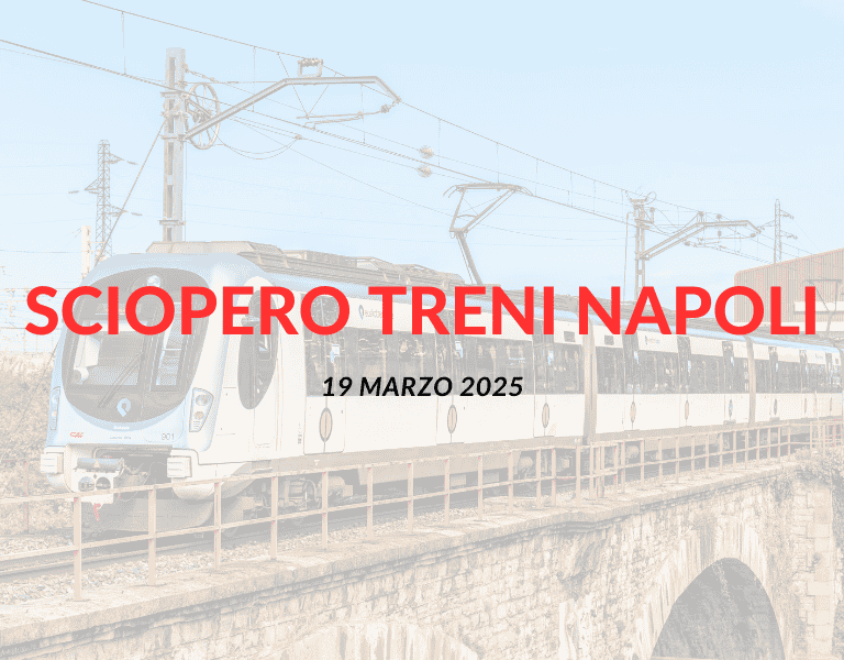 Sciopero treni Napoli 19 marzo 2025