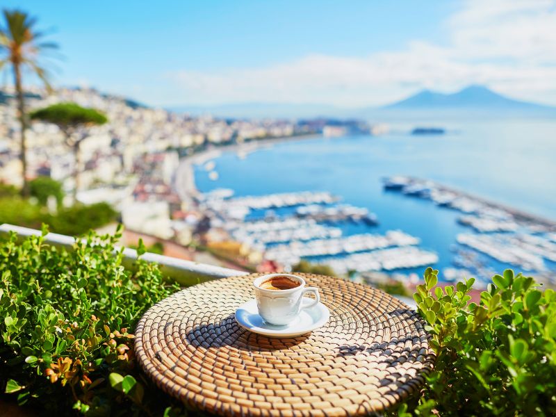 Aperitivo vista mare napoli