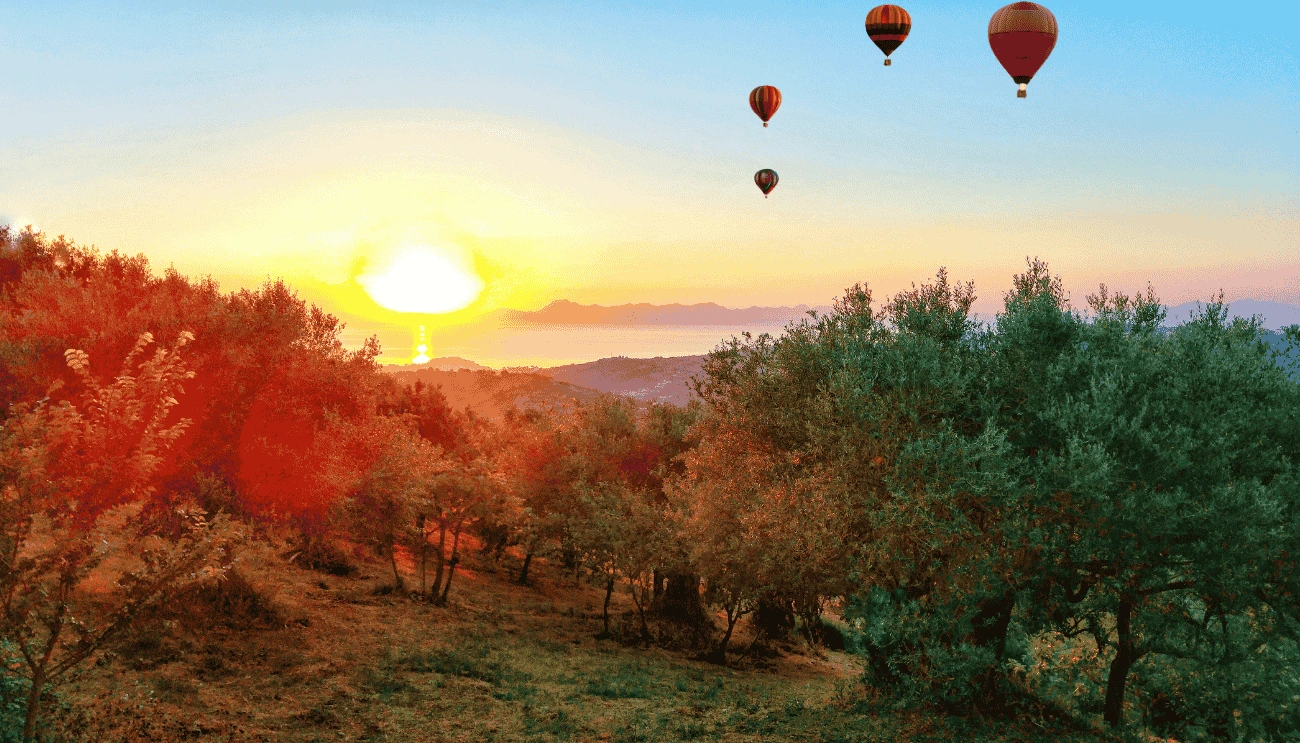 mongolfiere in campania