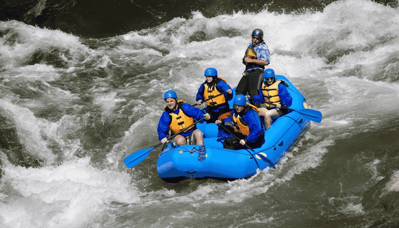 rafting in campania