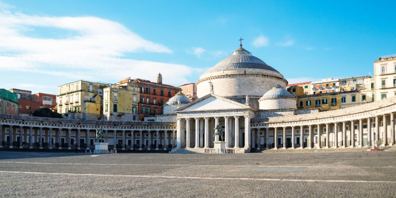 villaggio di babbo natale a piazza plebiscito
