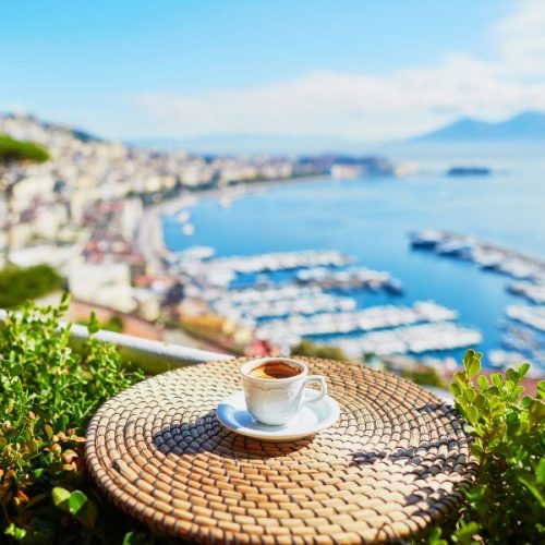 Aperitivo vista mare napoli