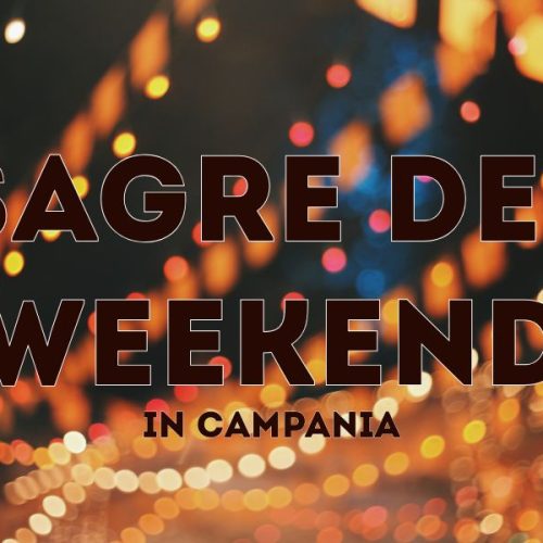 sagre del weekend in campania