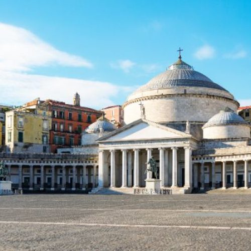 villaggio di babbo natale a piazza plebiscito